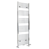 Scaldasalviette Misto Piatto - Termoarredo Bagno Cromato - 1785 x 600mm - 769W - Neva