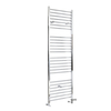 Scaldasalviette Misto Piatto - Termoarredo Bagno Cromato - 1800 x 400mm - 551W - Kent