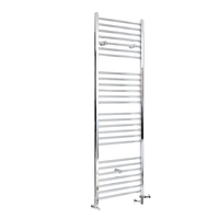 Scaldasalviette Misto Piatto - Termoarredo Bagno Cromato - 1800 x 400mm - 551W - Kent