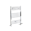 Scaldasalviette Misto Piatto - Termoarredo Bagno Cromato - 800 x 600mm - 287W - Kent