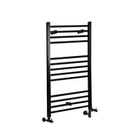 Scaldasalviette Misto Piatto - Termoarredo Bagno Nero - 1000 x 500mm - 486W - Nox