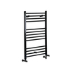 Scaldasalviette Misto Piatto - Termoarredo Bagno Nero - 1000 x 600mm - 555W - Nox