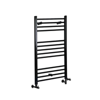 Scaldasalviette Misto Piatto - Termoarredo Bagno Nero - 1000 x 600mm - 555W - Nox