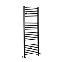 Scaldasalviette Misto Piatto - Termoarredo Bagno Nero - 1600 x 600mm - 919W - Nox