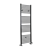 Scaldasalviette Misto Piatto - Termoarredo Bagno Nero - 1800 x 400mm - 775W - Nox
