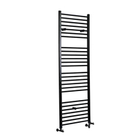 Scaldasalviette Misto Piatto - Termoarredo Bagno Nero - 1800 x 500mm - 921W - Nox