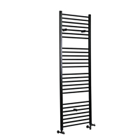 Scaldasalviette Misto Piatto Nero - Termoarredo Bagno in Varie Dimensioni - Nox