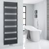 Scaldasalviette Nero ad Attacco Centrale - 1800 x 600mm - Arch
