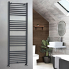 Scaldasalviette Piatto Antracite - Termoarredo Bagno - 1800 x 600mm - 1066 Watt - Artle