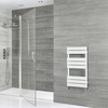 Scaldasalviette Piatto Bianco 446W - 825 x 450mm - Lustro