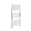 Scaldasalviette Piatto Cromato - Termoarredo Bagno - 1200 x 500mm - 393 Watt - Kent