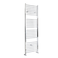 Scaldasalviette Piatto Cromato - Termoarredo Bagno - 1800 x 500mm - 610 Watt - Kent