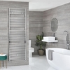 Scaldasalviette Piatto Cromato - Termoarredo Bagno con Varie Dimensioni - Arno