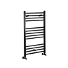 Scaldasalviette Piatto Nero - Termoarredo Bagno - 1000 x 500mm - 486 Watt - Nox