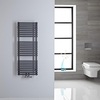 Scaldasalviette Termoarredo Bagno con Attacco Centrale - Design Tubolare Antracite - 1065 x 400mm - 333 Watt - Magera