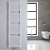 Scaldasalviette Termoarredo Bagno con Attacco Centrale - Design Tubolare Bianco - 1823 x 500mm - 456 Watt - Magera