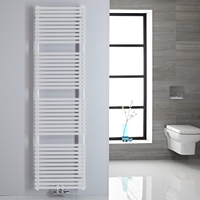 Scaldasalviette Termoarredo Bagno con Attacco Centrale - Design Tubolare Bianco - 1823 x 500mm - 456 Watt - Magera