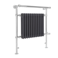 Scaldasalviette Termoarredo Bagno Elettrico Antracite Elizabeth - Disponibile in Diverse Misure