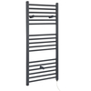 Scaldasalviette Termoarredo Bagno Elettrico Piatto Antracite - 1200 x 500mm - Artle