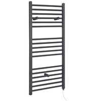 Scaldasalviette Termoarredo Bagno Elettrico Piatto Antracite - 1200 x 500mm - Artle