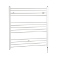 Scaldasalviette Termoarredo Bagno Elettrico Piatto Bianco - 1000 x 1000mm - Ive