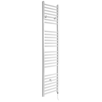 Scaldasalviette Termoarredo Bagno Elettrico Piatto Bianco - 1800 x 400mm - Ive