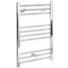 Scaldasalviette Termoarredo Bagno Elettrico Piatto Cromato - 800 x 500mm - Kent