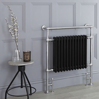 Scaldasalviette Termoarredo Bagno Nero Elizabeth - Disponibile in Diverse Misure