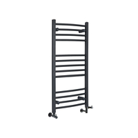 Scaldaslviette Misto Curvo - Termoarredo Bagno Antracite - 1000 x 500mm - 486W - Artle