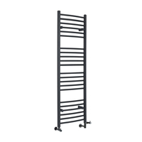 Scaldaslviette Misto Curvo - Termoarredo Bagno Antracite - 1600 x 500mm - 795W - Artle