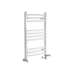 Scaldaslviette Misto Curvo - Termoarredo Bagno Bianco - 800 x 500mm - 372W - Ive