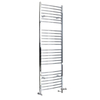 Scaldaslviette Misto Curvo - Termoarredo Bagno Cromato - 1800 x 600mm - 709W - Kent