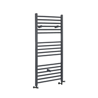 Scaldaslviette Misto Piatto - Termoarredo Bagno Antracite - 1200 x 400mm - 507W - Artle
