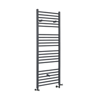 Scaldaslviette Misto Piatto - Termoarredo Bagno Antracite - 1600 x 600mm - 919W - Artle