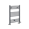 Scaldaslviette Misto Piatto - Termoarredo Bagno Antracite - 800 x 600mm - 427W - Artle