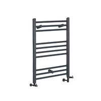 Scaldaslviette Misto Piatto - Termoarredo Bagno Antracite - 800 x 600mm - 427W - Artle