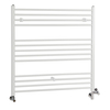 Scaldaslviette Misto Piatto - Termoarredo Bagno Bianco - 1000 x 1000mm - 841W - Ive