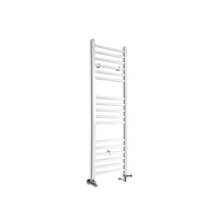 Scaldaslviette Misto Piatto - Termoarredo Bagno Bianco - 1200 x 400mm - 507W - Ive