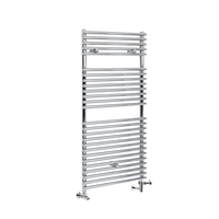 Scaldaslviette Misto Piatto - Termoarredo Bagno Cromato - 1190 x 450mm - 504W - Arno