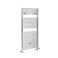 Scaldaslviette Misto Piatto - Termoarredo Bagno Cromato - 1190 x 600mm - 622W - Arno