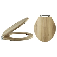 Sedile Wc in Stile Tradizionale - Finitura Rovere - Legend