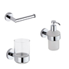Set Accessori Bagno con 3 Articoli - Como