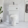 Set Bagno con Mobile Completo di Lavabo e Sanitario - Cluo
