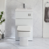 Set Bagno con Mobile Completo di Lavabo e Sanitario - Cluo