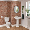 Set Bagno con Sanitario WC Monoblocco e Lavabo Su Colonna - Regent