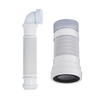 Sifone a Bottiglia Flessibile e Raccordo di Scarico per Mobile Lavabo & WC Filo Parete - McAlpine