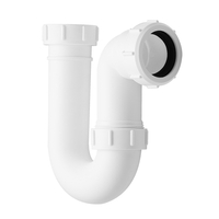 Sifone a Forma di P da 40mm con Guarnizione da 76mm
