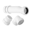 Sifone Autosigillante da 40mm Compatible con Lavabo,  Vasche da Bagno e Bidet