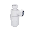 Sifone per Lavabo 75mm Propilene Salvaspazio 1” ¼ con Raccordi a Compressione McAlpine