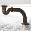 Sifone per Vasche Centro Stanza Bronzo Brunito - Augusta